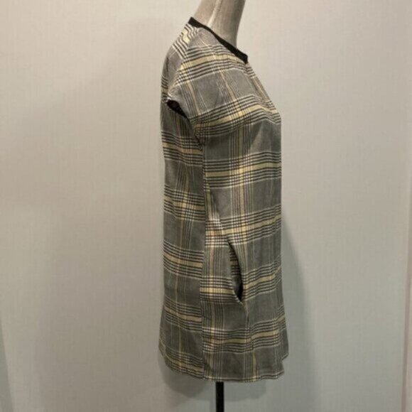 Zara Trafaluc Plaid Short Sleeve Dress​​​​​​ - Picture 4 of 14